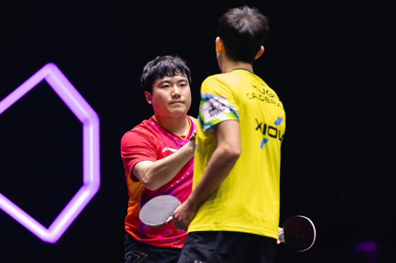 韩国队鏖战法国队，梁靖崑扛起全队